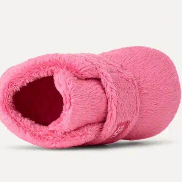 NIB UGG Bixbee Pink Baby Infant Booties - Size M - 12-18M - Picture 6 of 13